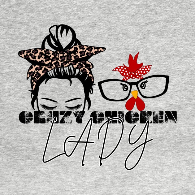 Crazy chicken lady by Life thats good studio